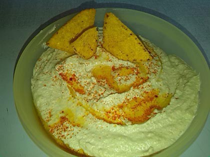 csicseriborsó krém  (hummus)