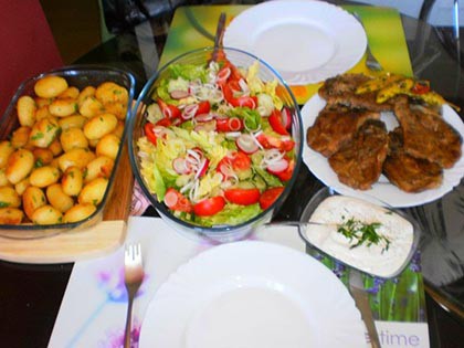 Bratkartoffeln - pirított burgonya