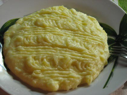 krumplipüré