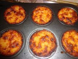 Burgonyás muffin