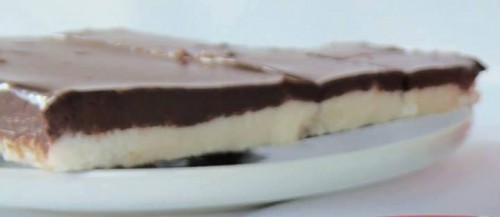 Sütés nélkül/Bounty szelet