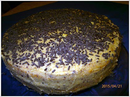 GESZTENYÉS-MASCARPONÉS TORTA