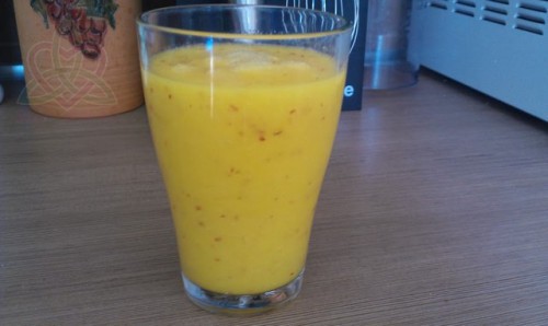 Zöld teás smoothie (paleo)