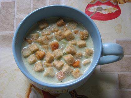 Brokkoli krémleves