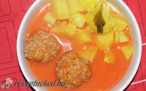 Húsgombócok paradicsomszósszal recept