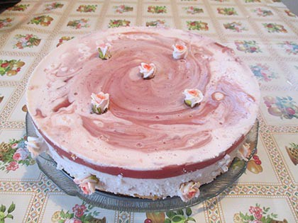 Joghurttorta sütés nélkül