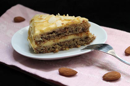 Svéd mandula torta