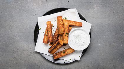 Csicseriborsó-chips