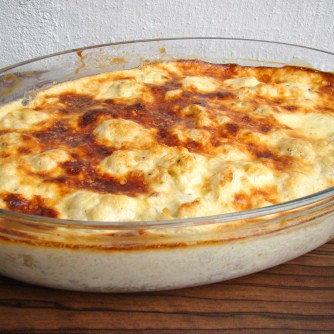 Tepsis csirkemell recept karfiollal