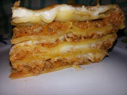 Lasagne 1. tészta recept nélkül