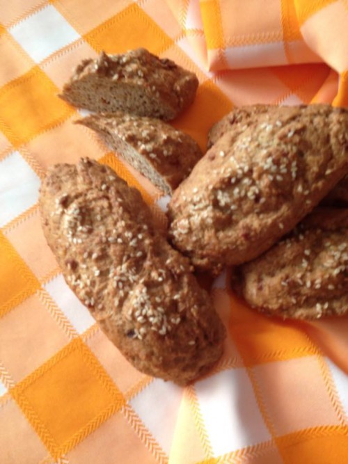Bagett-len,mandula,szezám,kókusz