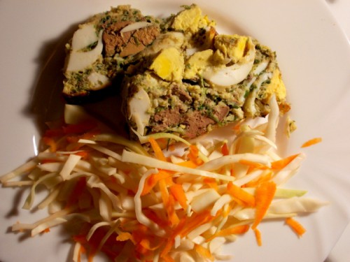 Csirkemájas őzgerinc