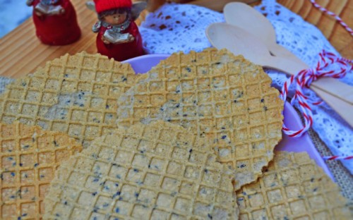 Szezámmagos ostya