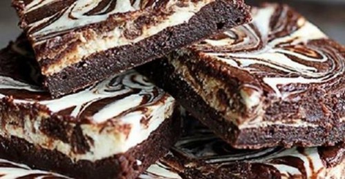 Örvényes brownie.