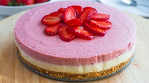 Joghurttorta sütés nélkül