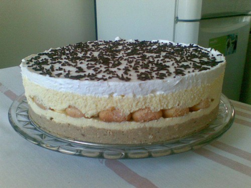 Gesztenyetorta (sütés nélkül)