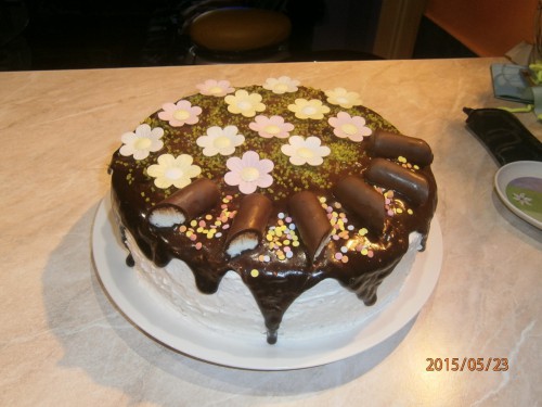 Túró-rudi-torta