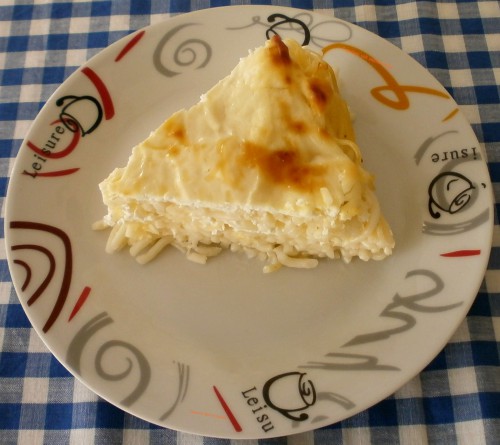 Sajtos tészta sütőben sütve
