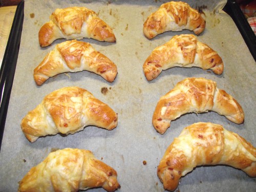 Sajtos croissant