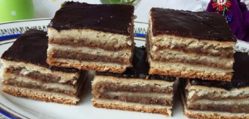 A régi jó zserbó, könnyű recept,