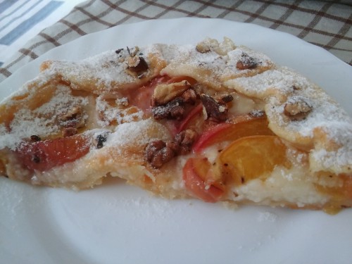 ŐSZIBARACKOS-MASCARPONES  GALETTE