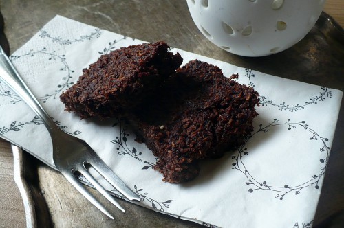 Cukkinis paleo-brownie by Kiss Limpár Éva