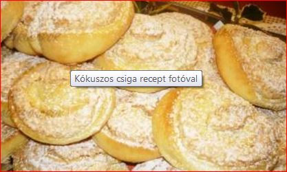 Kókuszos csiga