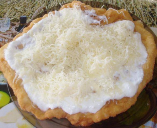 " Szatyros" lángos
