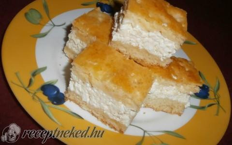 Habos túrós pite