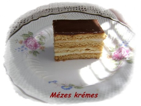 Mézes krémes