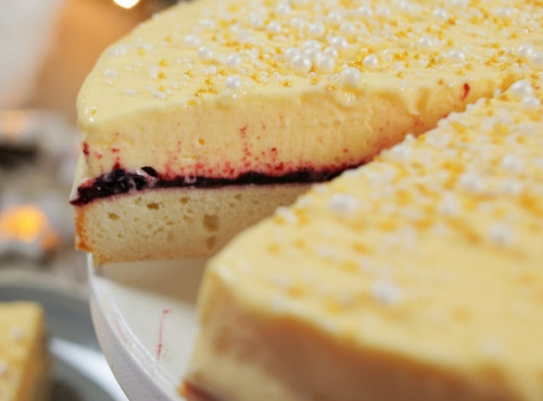 Pezsgőkrémes torta