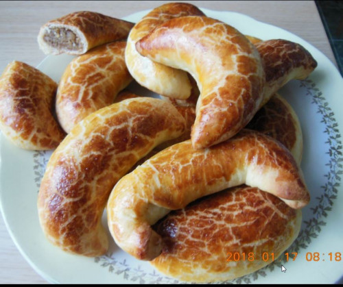 Pozsonyi kifli (diós-mákos)