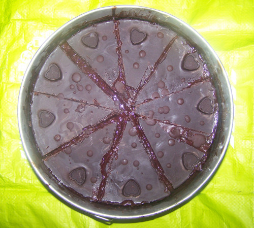 Dominó torta (paleo)