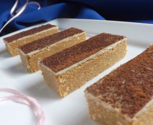 Cappuccino szelet sütés nélkül