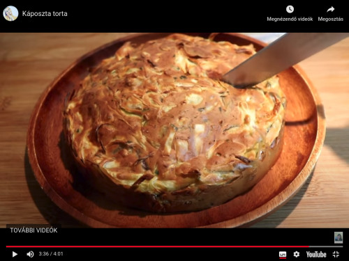 Káposzta torta