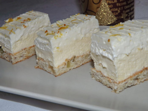 Citromkrémes mascarpone torta