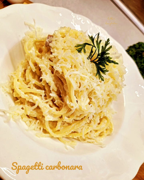Spagetti carbonara 🍝