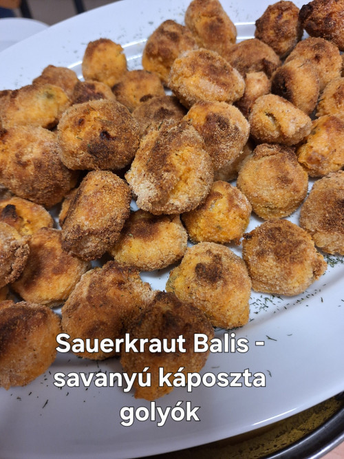 Sauerkraut Balls – savanyú káposzta golyók