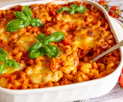 Nudelauflauf mit Tomatensause(für Limone)