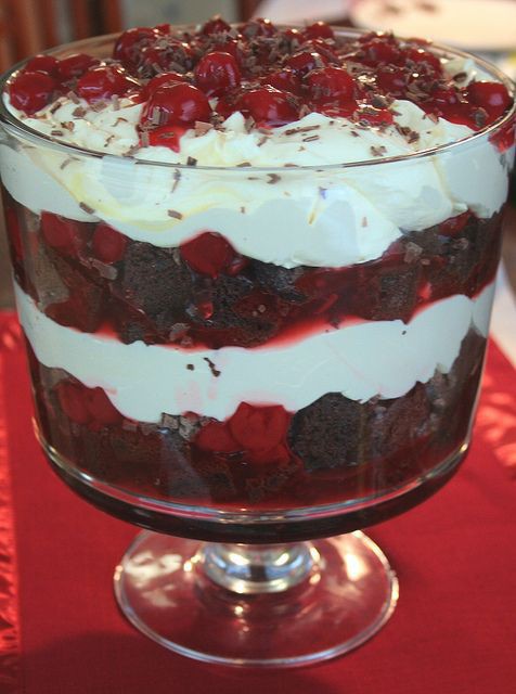 Feketeerdő triffle